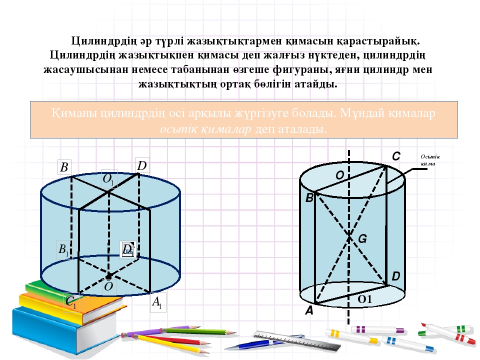 Цилиндр рисунок геометрия