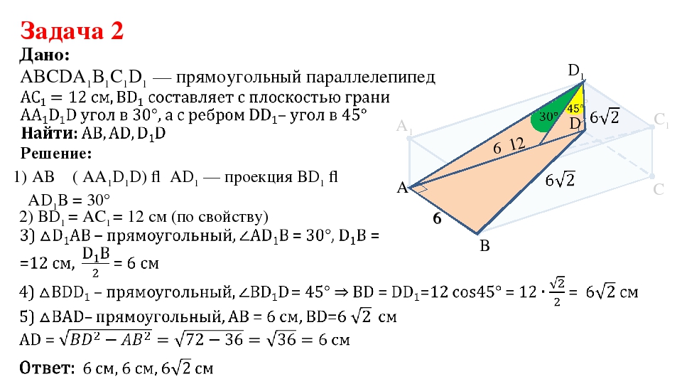 Авсда1в1с1д1 параллелепипед изобразите на рисунке векторы равные дд1 вс а1в1 сд